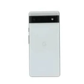 【中古 ABランク】 KDDI SIMフリー スマホ Google Pixel 6a 128GB チョーク (Chalk )