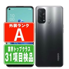 【中古】 A103OP OPPO Reno5A (eSIM) シルバーブラック Aランク SIMフリー 本体 ワイモバイル スマホ 【あす楽】 【保証あり】 【送料無料】 a103opbk8mtm