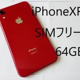 iPhone XR 64GB (PRODUCT)RED SIMフリー