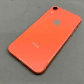 【SIMロック解除済】MT0A2J/A iPhone XR 64GB コーラル au