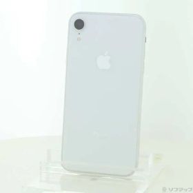 ソフマップ 〔中古品〕 iPhoneXR 128GB ホワイト MT0J2J／A SIMフリー【262】