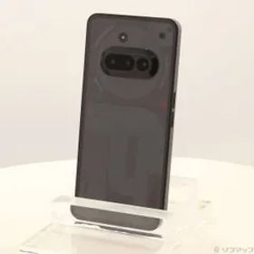 ソフマップ 〔中古品〕 Nothing Phone (3a) 256GB ブラック A059 SIMフリー【377】