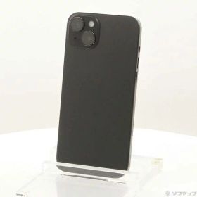 【中古】Apple(アップル) iPhone15 Plus 128GB ブラック MU083J／A SIMフリー 【198-ud】