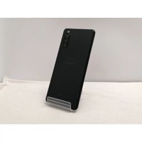 【中古】SONY docomo 【SIMロック解除済み】 Xperia 10 II ブラック 4GB 64GB SO-41A【高崎モントレー】保証期間1ヶ月【ランクB】