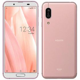 【中古】【安心保証】 AQUOS sense3 SHV45[64GB] au ソフトピンク
