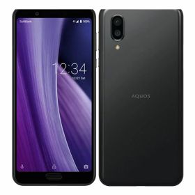【中古】【安心保証】 AQUOS sense3 plus 901SH[128GB] SoftBank ブラック