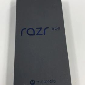 未使用 SIMフリー MOTOROLA razr 50s サンドクリーム