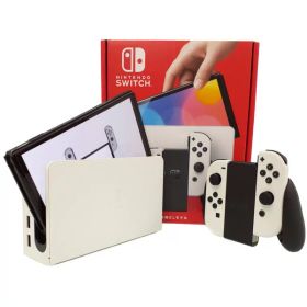 【Nintendo】ニンテンドー『Nintendo Switch 有機ELモデル ホワイト』HEG-S-KAAAA ゲーム機本体 1週間保証【中古】