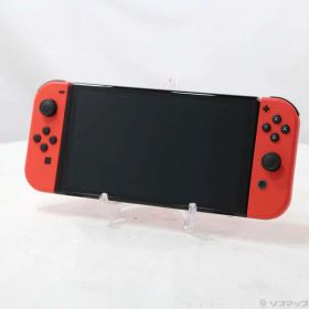 【中古】Nintendo(任天堂) Nintendo Nintendo Switch 有機ELモデル マリオレッド 【198-ud】