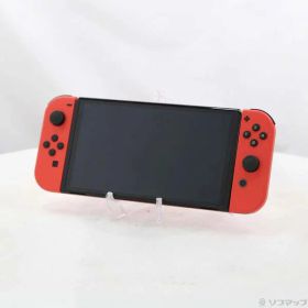 【中古】Nintendo(任天堂) Nintendo Nintendo Switch 有機ELモデル マリオレッド 【196-ud】