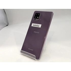 【中古】SHARP 楽天モバイル 【SIMフリー】 AQUOS zero6 パープル 8GB 128GB SH-RM18【浜松駅前】保証期間1ヶ月【ランクC】