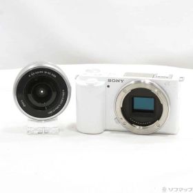 【中古】SONY(ソニー) 〔展示品〕 VLOGCAM ZV-E10L パワーズームレンズキット ホワイト 【269-ud】