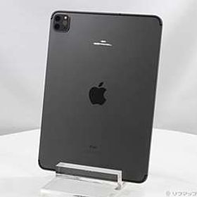 iPad Pro 11インチ 第2世代 256GB スペースグレイ MXE42J／A SIMフリー ［11インチ液晶／A12Z Bionic］
