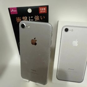 Apple iPhone7 32GB シルバー 本体 箱あり 画面割れ