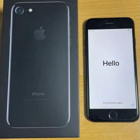 iPhone 7 Jet Black 128 GB 箱付き