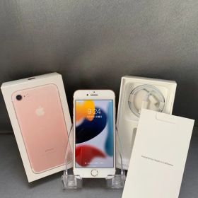 美品 国内版 SIMフリー iPhone7 32GB ローズゴールド色