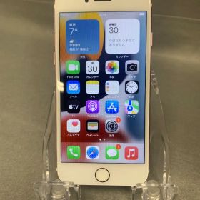中古品 国内版 SIMフリー iPhone７ 128GB ローズゴールト色