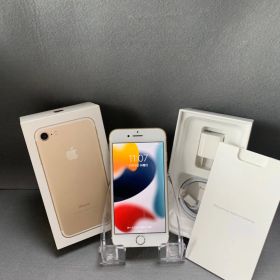 超美品 国内版 SIMフリー iPhone7 32GB ゴールド色