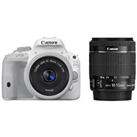 【中古】 Canon キャノン デジタル一眼レフカメラ EOS Kiss X7 (ホワイト) ダブルレンズキット EF-40mm F2.8 STM (ホワイト) EF-S18-55mm F3.5-5.6 IS STM付属 KISSX7