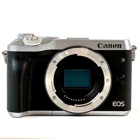 キヤノン EOS M6 ボディ シルバー 中古(ミラーレス一眼)