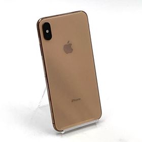 iPhone XS Max 256GB ゴールド au 白ロム 動作確認済 80%【全額返金保証】【最速発送】