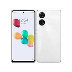 ほぼ新品 ZTE あんしんファミリースマホ A303ZT ホワイト