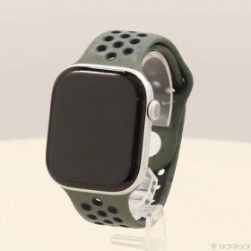 【中古】Apple(アップル) Apple Watch Series 10 GPS 46mm シルバーアルミニウムケース カーゴカーキNikeスポーツバンド 【251-ud】