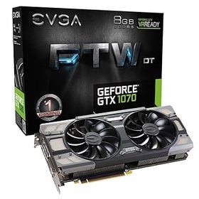 【中古】【国内正規品】 EVGA GeForce GTX 1070 FTW DT GAMING ACX 3.0 グラフィックボード 08G-P4-6274-KR
