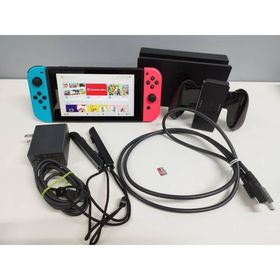 【良品】Nintendo Switch HAC-001(-01)/2020年製/メモリカードつき！