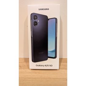 サムスン(SAMSUNG)のGalaxy A25 5G ブラック(スマートフォン本体)