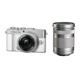 【新品】OLYMPUS PEN E-P7 EZダブルズームキット [ホワイト]【送料無料】【即日発送、土、祝日発送】