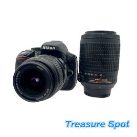 Nikon デジタル一眼レフカメラ D5300 レンズキットブラック ニコン 【中古】【トレジャースポット】