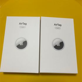 アップル(Apple)のAirTag 4個入り 未開封 ２箱(その他)