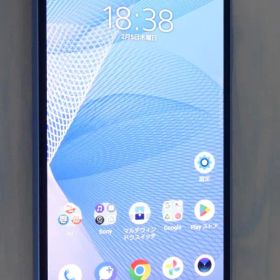 【とても美品】SONY Xperia10III SOG04 ブルー