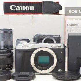 ☆美品☆ Canon キャノン EOS M6 EF-M 15-45 IS STM レンズキット 元箱 付属品 ♯25061510