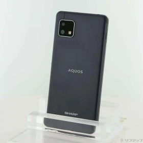 【中古】SHARP(シャープ) AQUOS sense4 lite 64GB ブラック ZKME2002BK 楽天 SIMフリー 【368-ud】