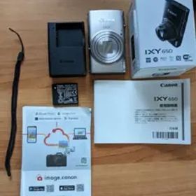 CANON IXY650 シルバー コンパクトデジタルカメラ