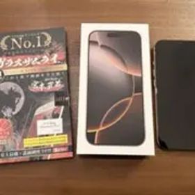 iPhone16pro 本体 512GB 画面フィルムつき