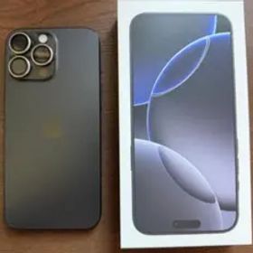 iPhone16 Pro Max ブラックチタニウム SIMフリー