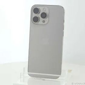 ソフマップ 〔中古品〕 iPhone16 Pro Max 1TB ナチュラルチタニウム MYWU3J／A SIMフリー【348】