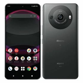 【中古】【安心保証】 AQUOS R8 pro SH-51D[256GB] docomo ブラック