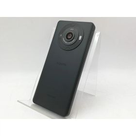 【中古】SHARP 国内版 【SIMフリー】 AQUOS R8 pro ブラック 12GB 256GB SH-R80P【大宮東口】保証期間1ヶ月【ランクA】