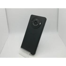 【中古】SHARP docomo 【SIMフリー】 AQUOS R8 pro ブラック 12GB 256GB SH-51D【新橋烏森通り】保証期間1ヶ月【ランクB】