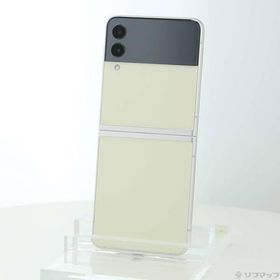 〔中古〕SAMSUNG(サムスン) Galaxy Z Flip3 5G 128GB クリーム SC-54B docomo SIMフリー〔349-ud〕