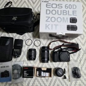 Canon EOS 60D ダブルズームキット＋付属品多数