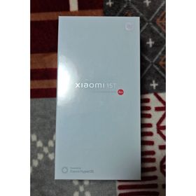 シャオミ(Xiaomi)のXiaomi 15T ブラック 512GB SIMフリー 出品2/13迄(スマートフォン本体)