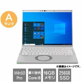 パナソニック ★中古パソコン・Aランク★CF-FV1RDAVS [Lets note FV1(i5-1145G7 16GB SSD256GB 14QHD Win10Pro64)]