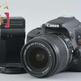 【中古】Canon キヤノン EOS Kiss X7 + EF-S 18-55mm f/3.5-5.6 IS