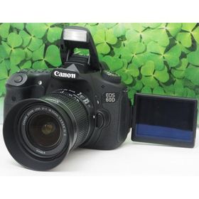キヤノン(Canon)の【美品】スマホへ転送も可能✨憧れのハイエントリー EOS60D✨標準レンズセット(デジタル一眼)