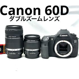 Canon EOS 60D ダブルズームレンズセット(デジタル一眼)